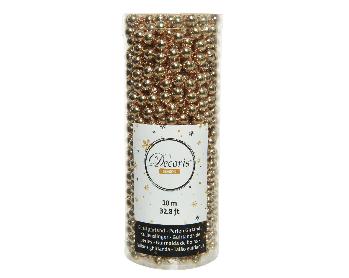 Filo Perle Butterscotch D 8 Mm 10 Mt