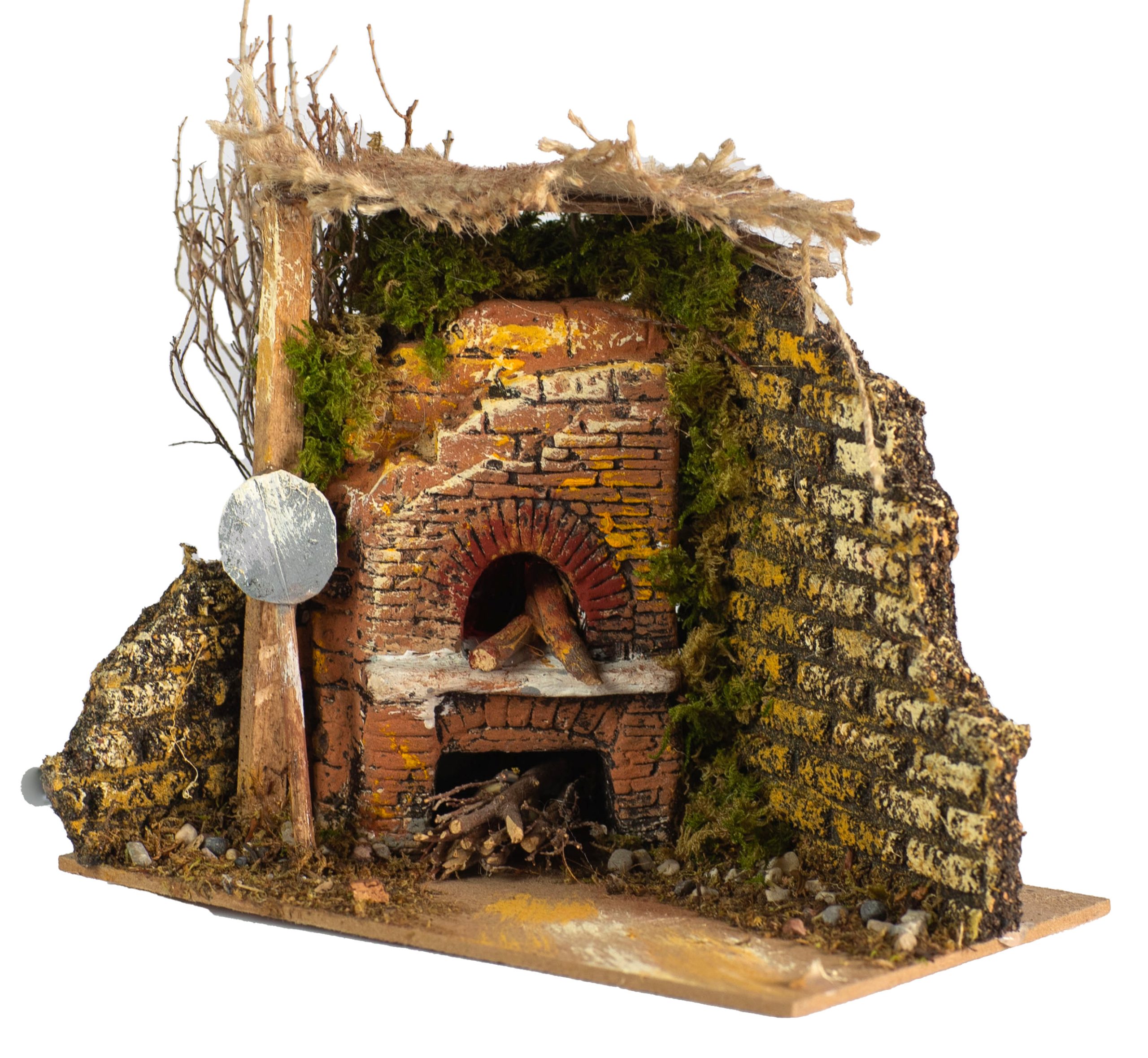 Forno Presepe Effetto Fiamma 15X10X13 Cm