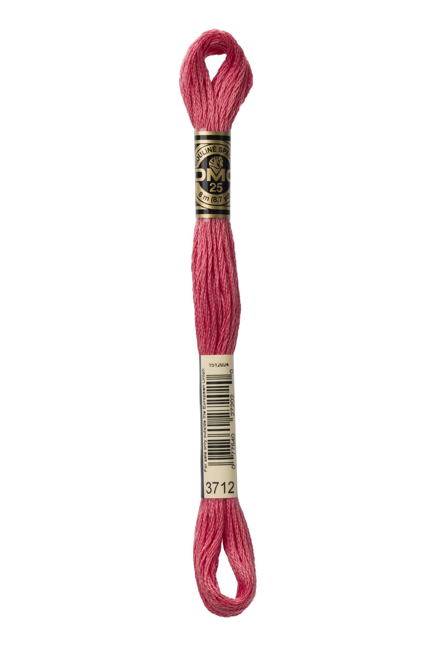 Cotone Dmc Da Ricamo Mouline Colore 3712: Matassa di cotone mouliné multicolore ideale per ricami e lavori a maglia di alta qualità. | Dematteis.it