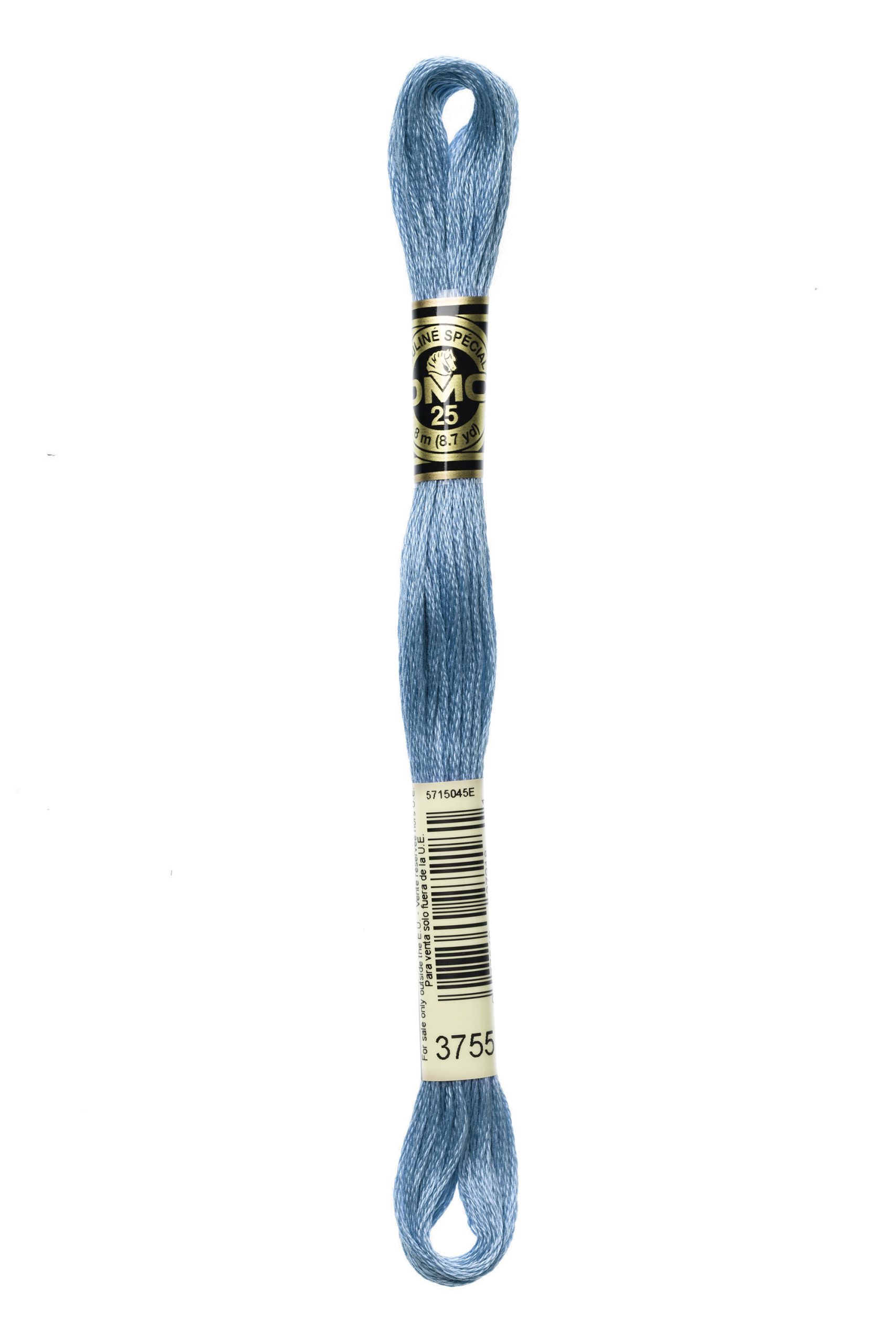 Cotone Dmc Da Ricamo Mouline Colore 3755: Matassa di filato colorato in cotone ideale per lavori di ricamo e uncinetto. | Dematteis.it