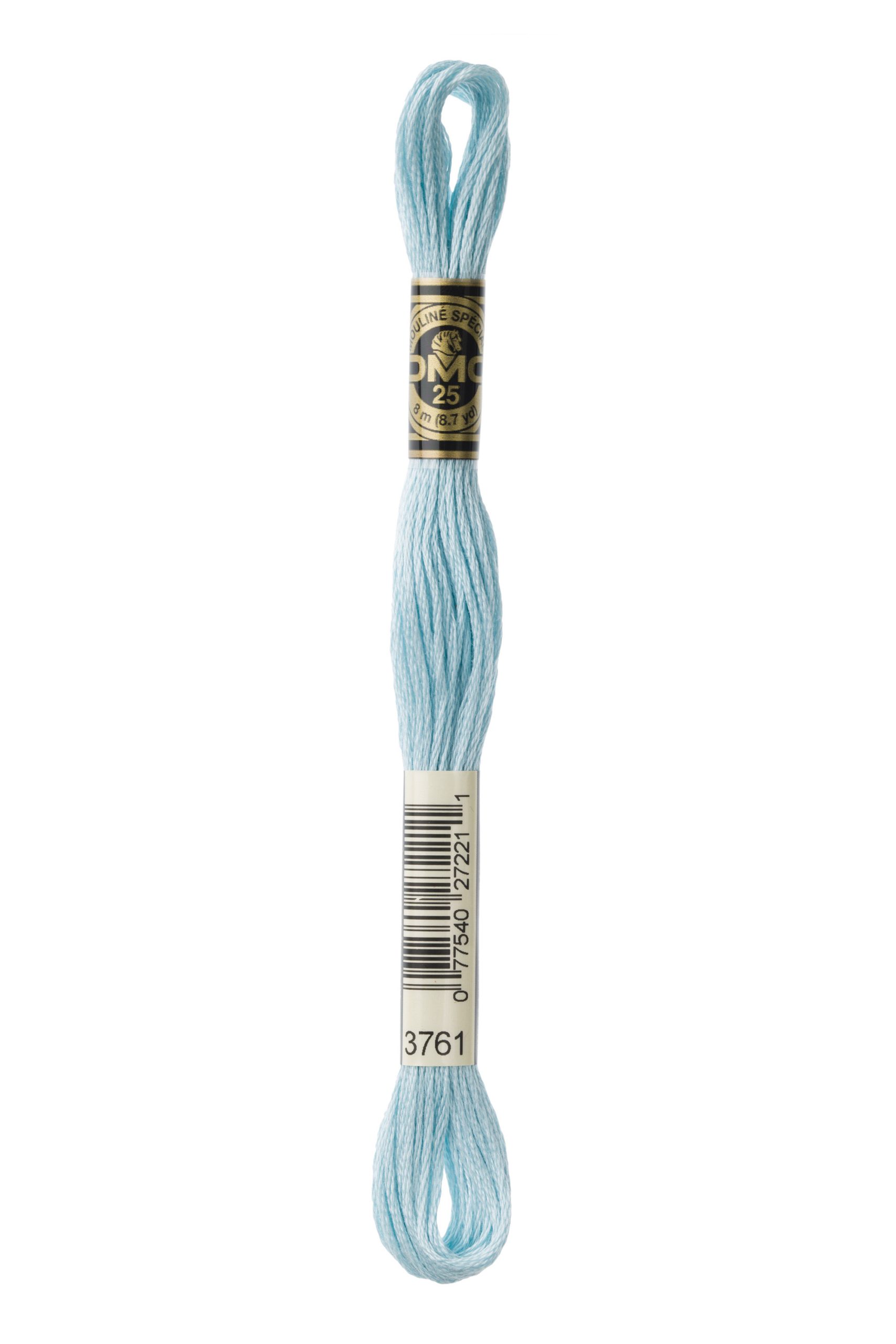 Cotone Dmc Da Ricamo Mouline Colore 3761: Matassa di filato colorato in fibra naturale di cotone ideale per ricami e progetti di artigianato creativo. | Dematteis.it