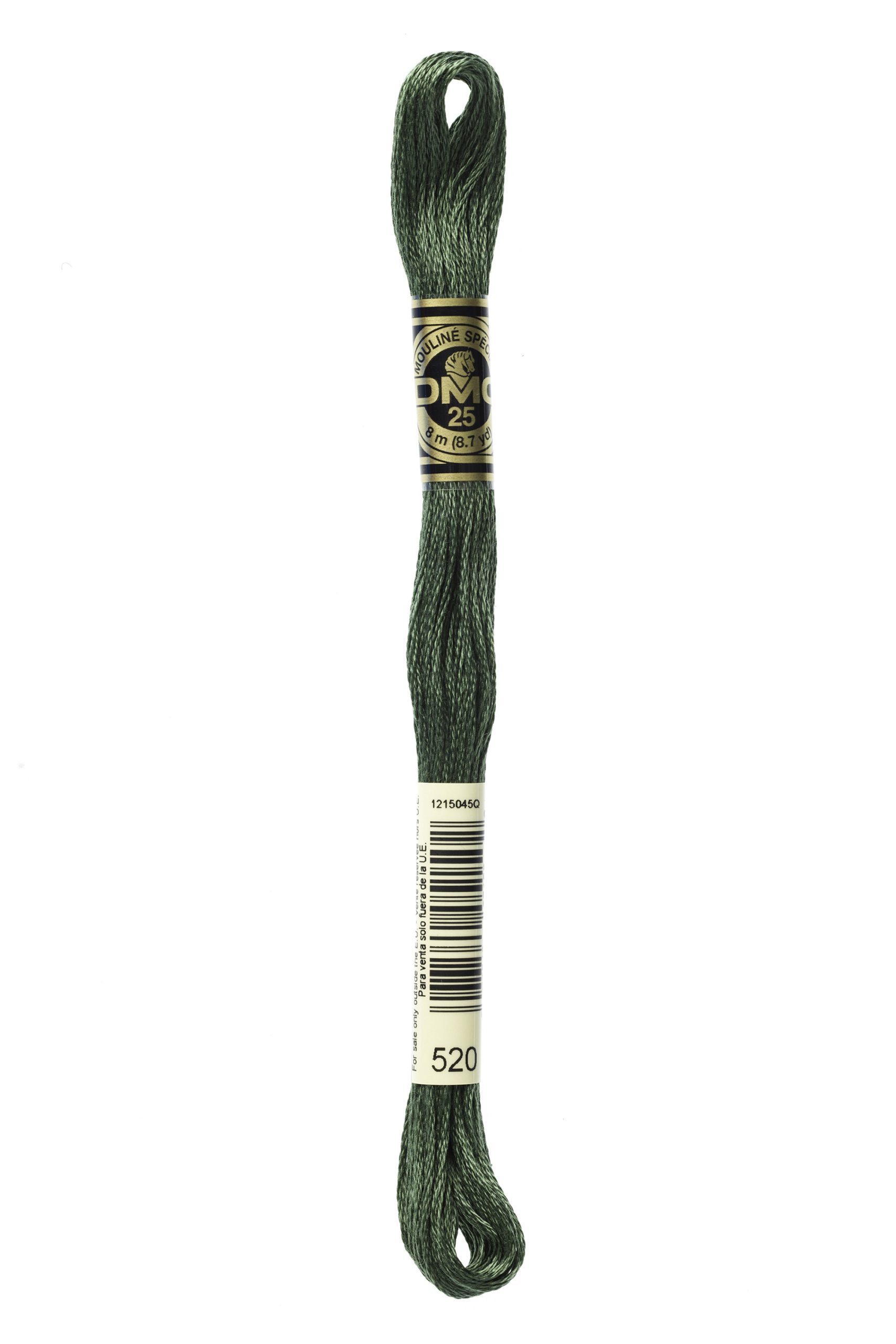 Cotone Dmc Da Ricamo Mouline Colore 520: Matassa di cotone multicolore ideale per ricami e lavori a maglia, disponibile in una vasta gamma di tonalità vivaci. | Dematteis.it