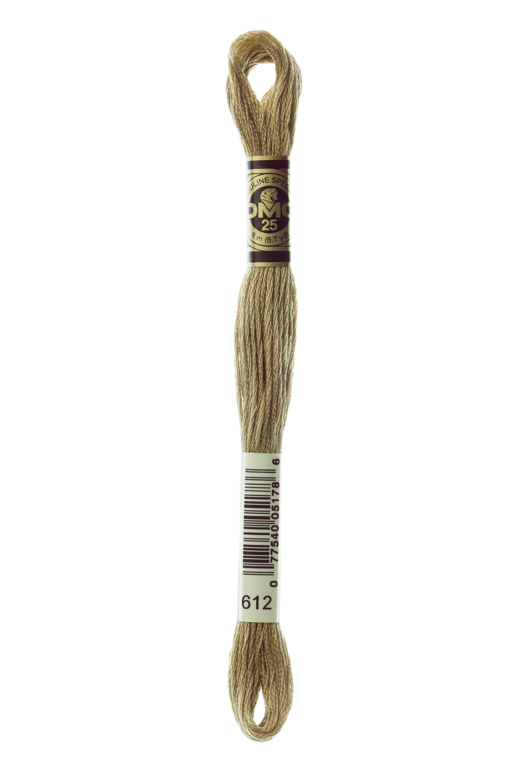 Cotone Dmc Da Ricamo Mouline Colore 612: Matassa di filato colorato in fibra naturale di cotone, ideale per ricami, uncinetto e lavorazioni tessili di pregio. | Dematteis.it