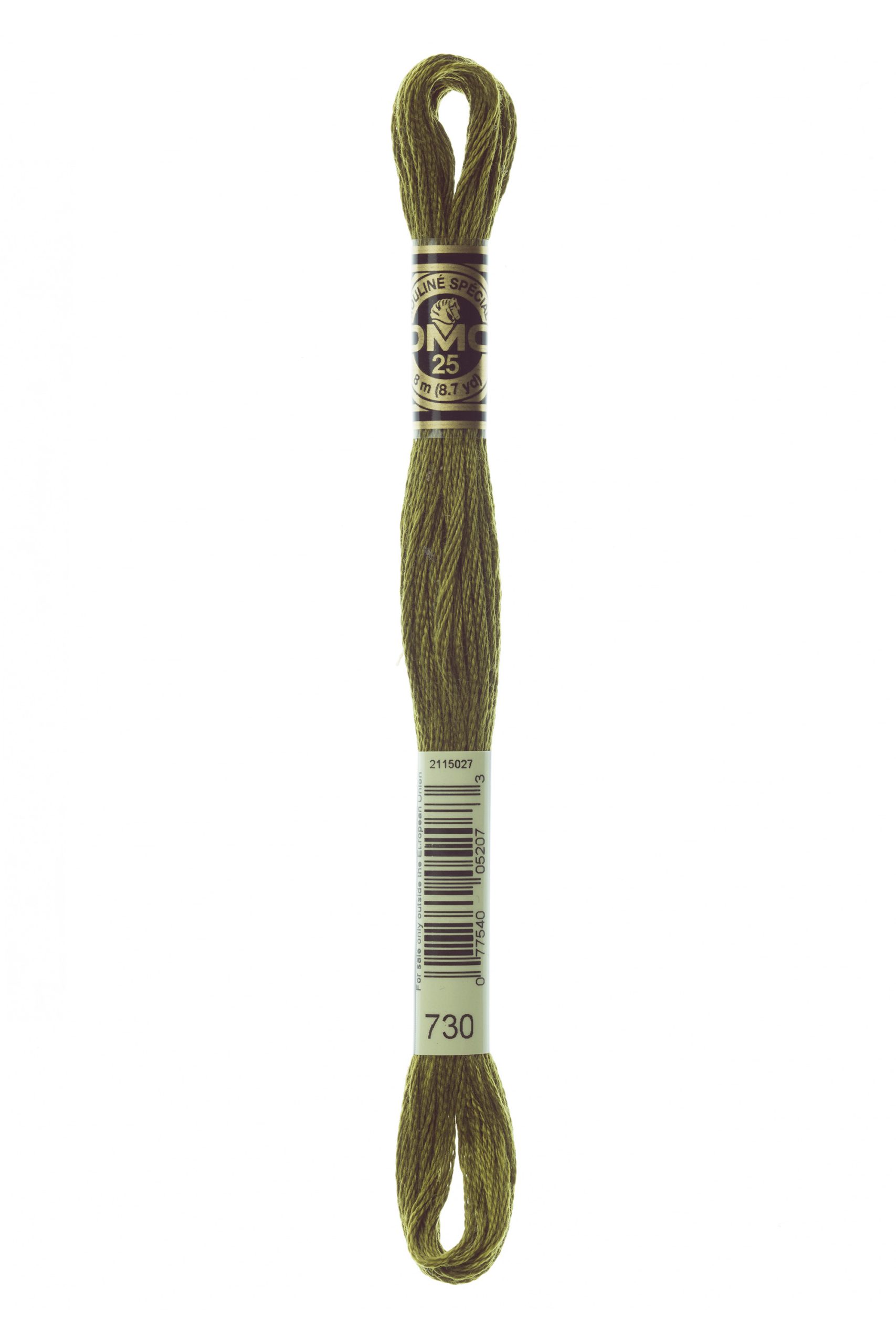 Cotone Dmc Da Ricamo Mouline Colore 730: Matassa di cotone intrecciato ideale per lavori di ricamo e uncinetto, disponibile in una vasta gamma di tonalità vivaci. | Dematteis.it