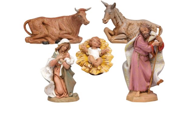 Nativita' Fontanini Presepe 19 Cm 5 Pezzi