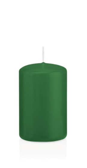 Candela Cilindrica 6X8 Cm Verde Scuro