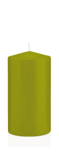 Candela Cilindrica 8X15 Cm Verde
