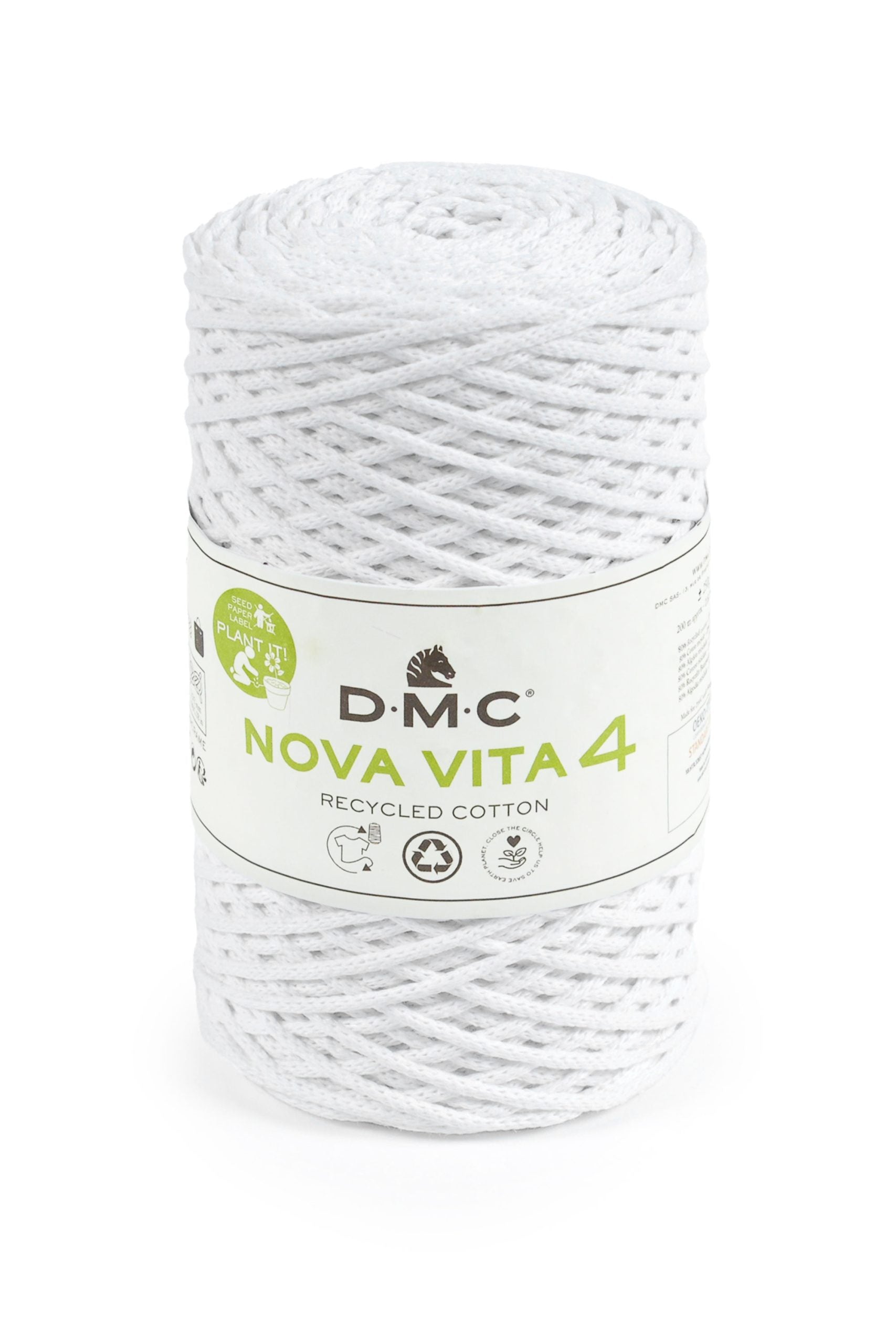 Cotone Dmc Nova Vita 4 Recycled Cotton Colore 100