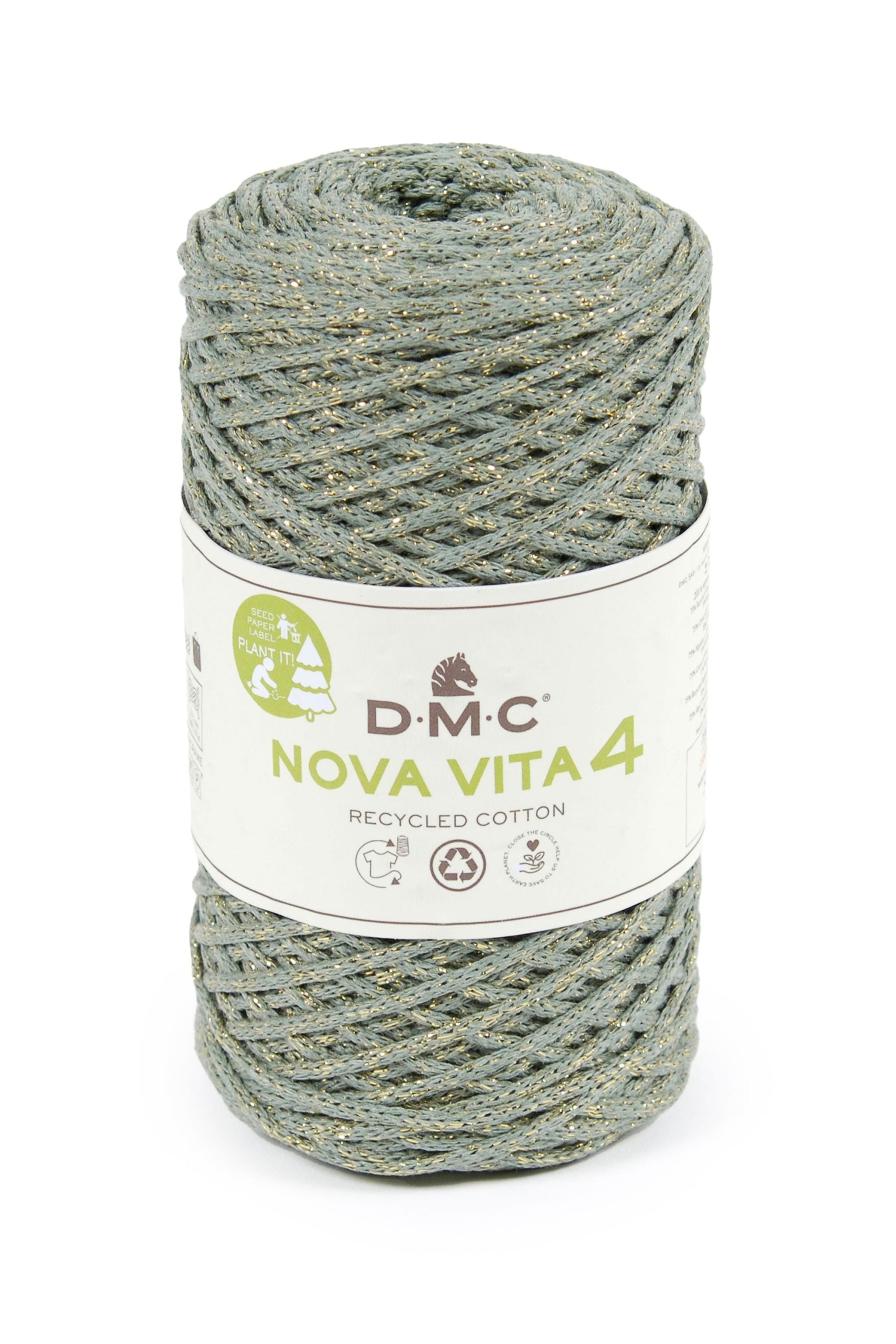 Cotone Dmc Nova Vita 4 Metallic Effects Colore 128