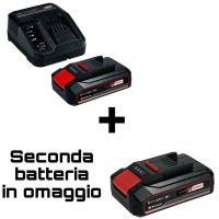 Starter Kit 2 Batterie 2,5Ah + Caricatore