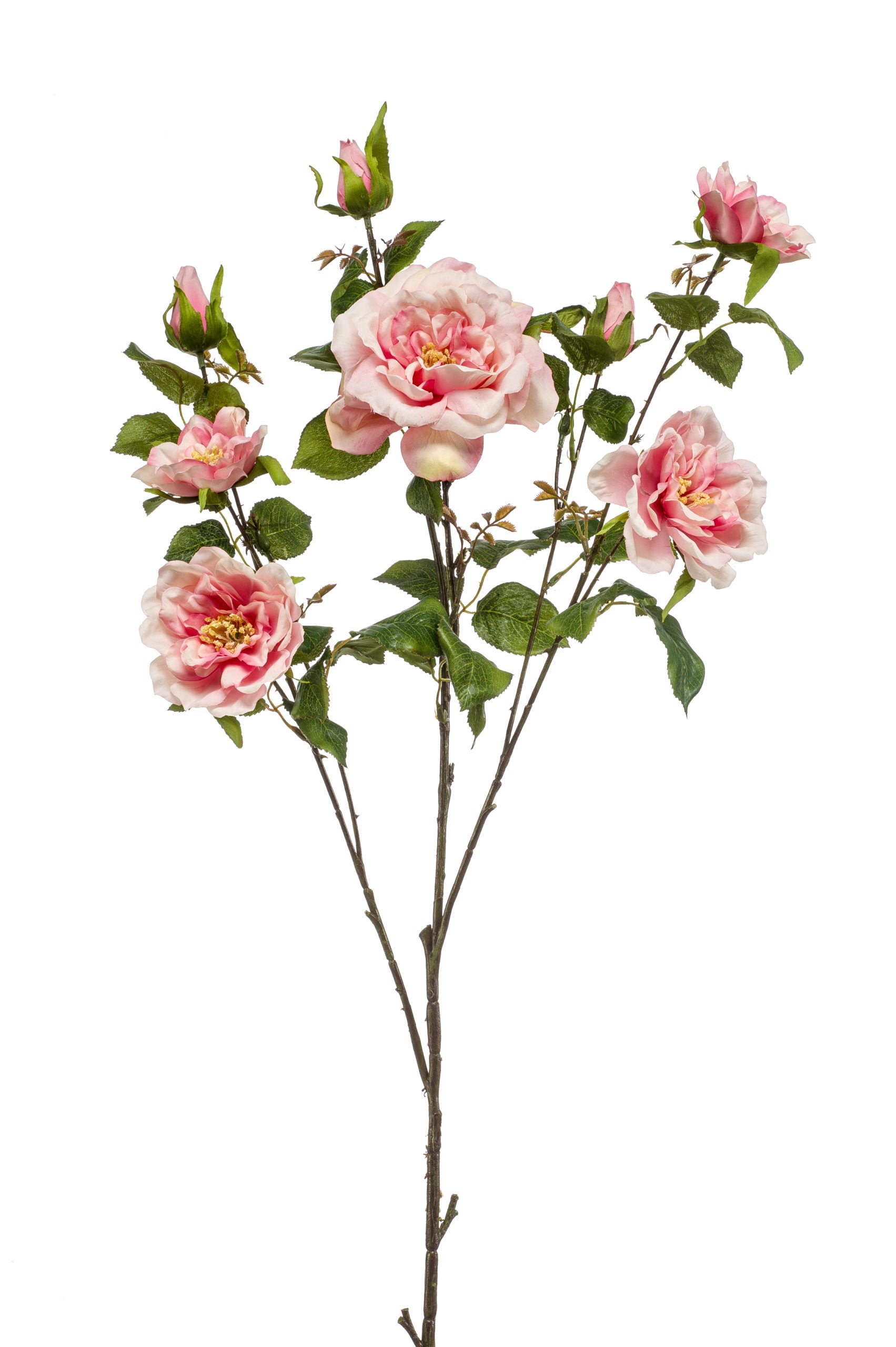 Rosa York Fiore Finto Rosa 110 Cm