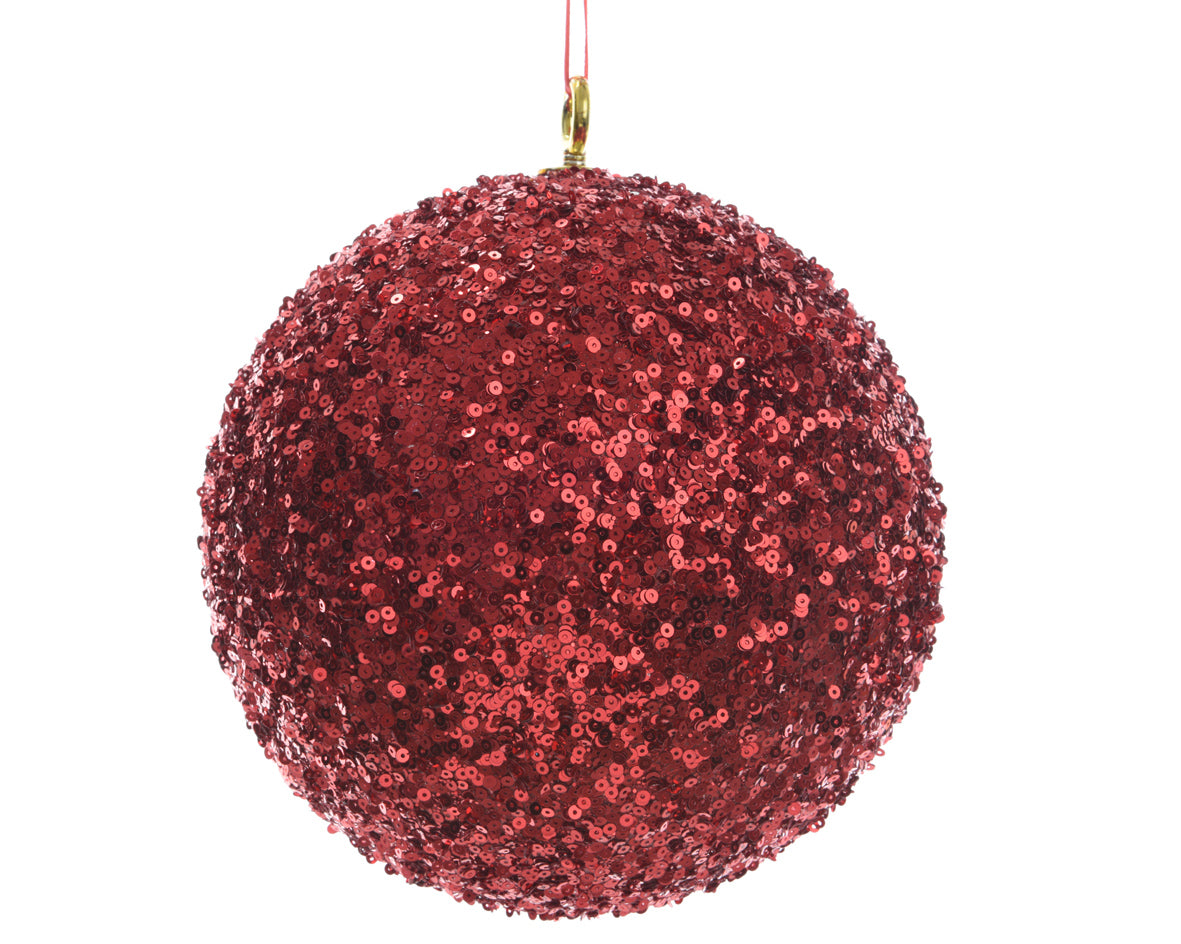 Sfera Schiuma D 40 Cm Christmas Red