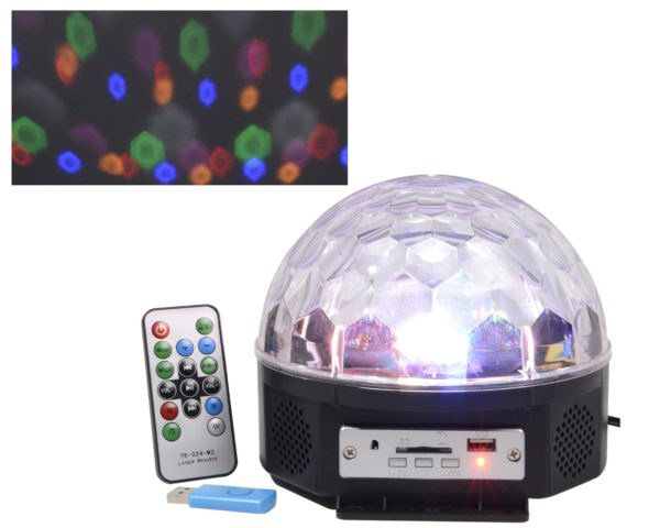 Proiettore Magic Ball Mp3 Mutlicolor