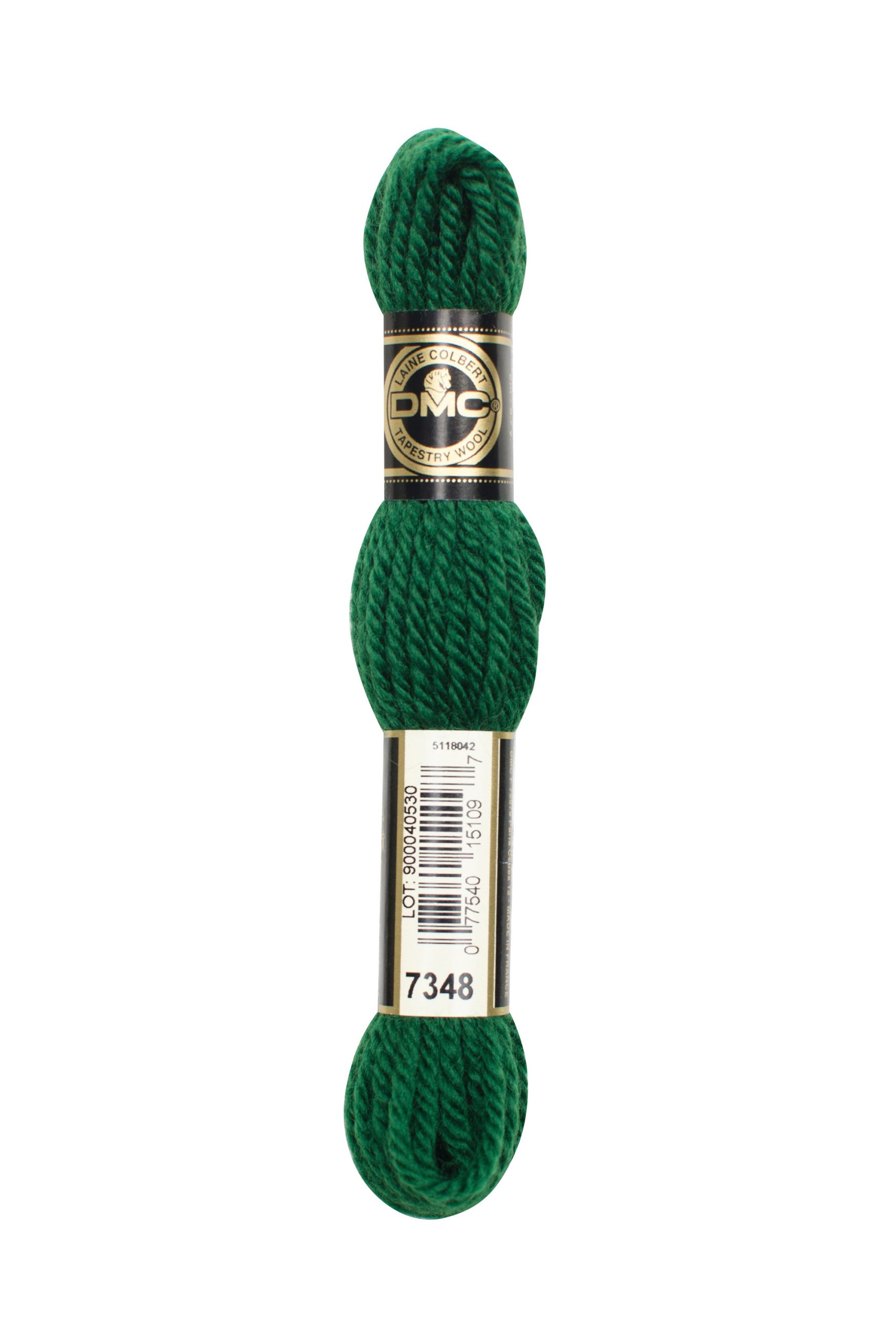 Lana Dmc Da Ricamo Colbert Colore 7348: Matassa di filato in lana pregiata ideale per realizzare progetti di ricamo e uncinetto con una vasta gamma di sfumature cromatiche. | Dematteis.it