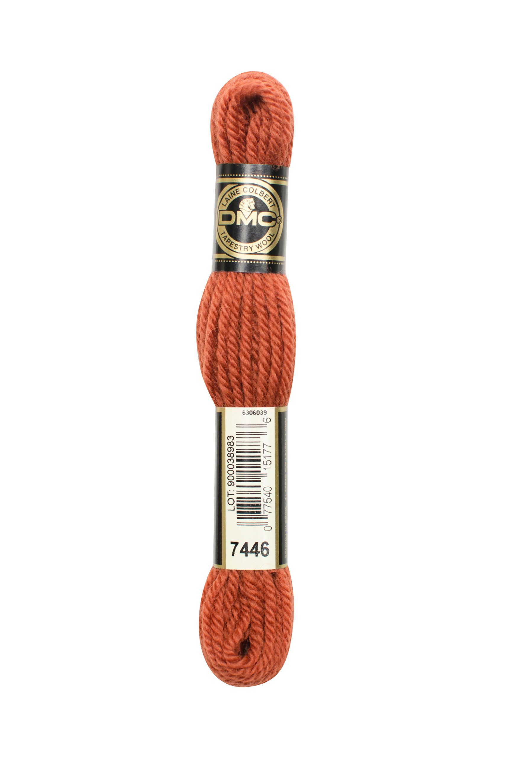Lana Dmc Da Ricamo Colbert Colore 7446: Matassa di filato in lana pregiata, ideale per lavori di ricamo e uncinetto, disponibile in una vasta gamma cromatica. | Dematteis.it