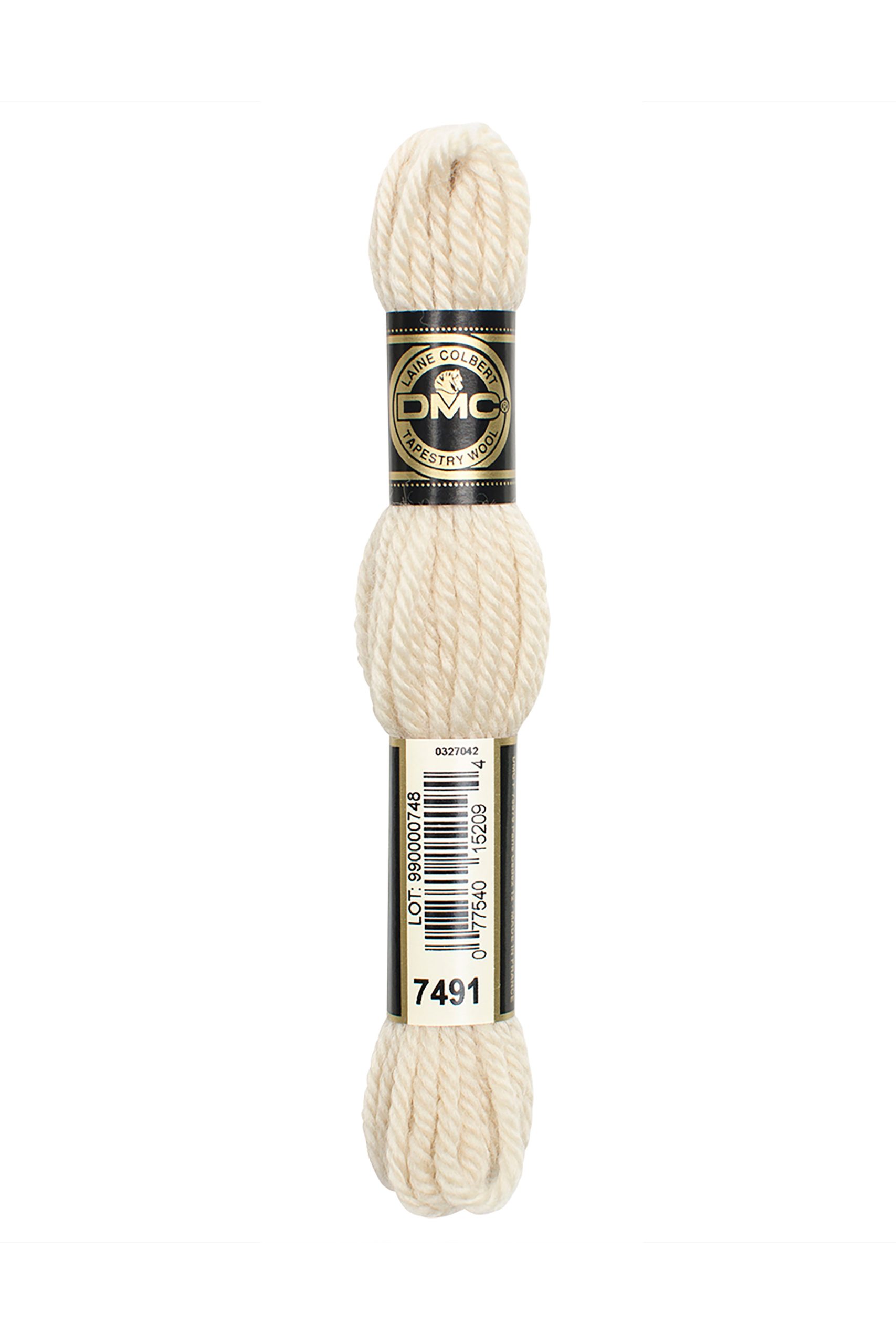 Lana Dmc Da Ricamo Colbert Colore 7491: Matassa di filato in lana dalla trama morbida e setosa, disponibile in una vasta gamma di tonalità vivaci per realizzare progetti di ricamo e uncinetto. | Dematteis.it