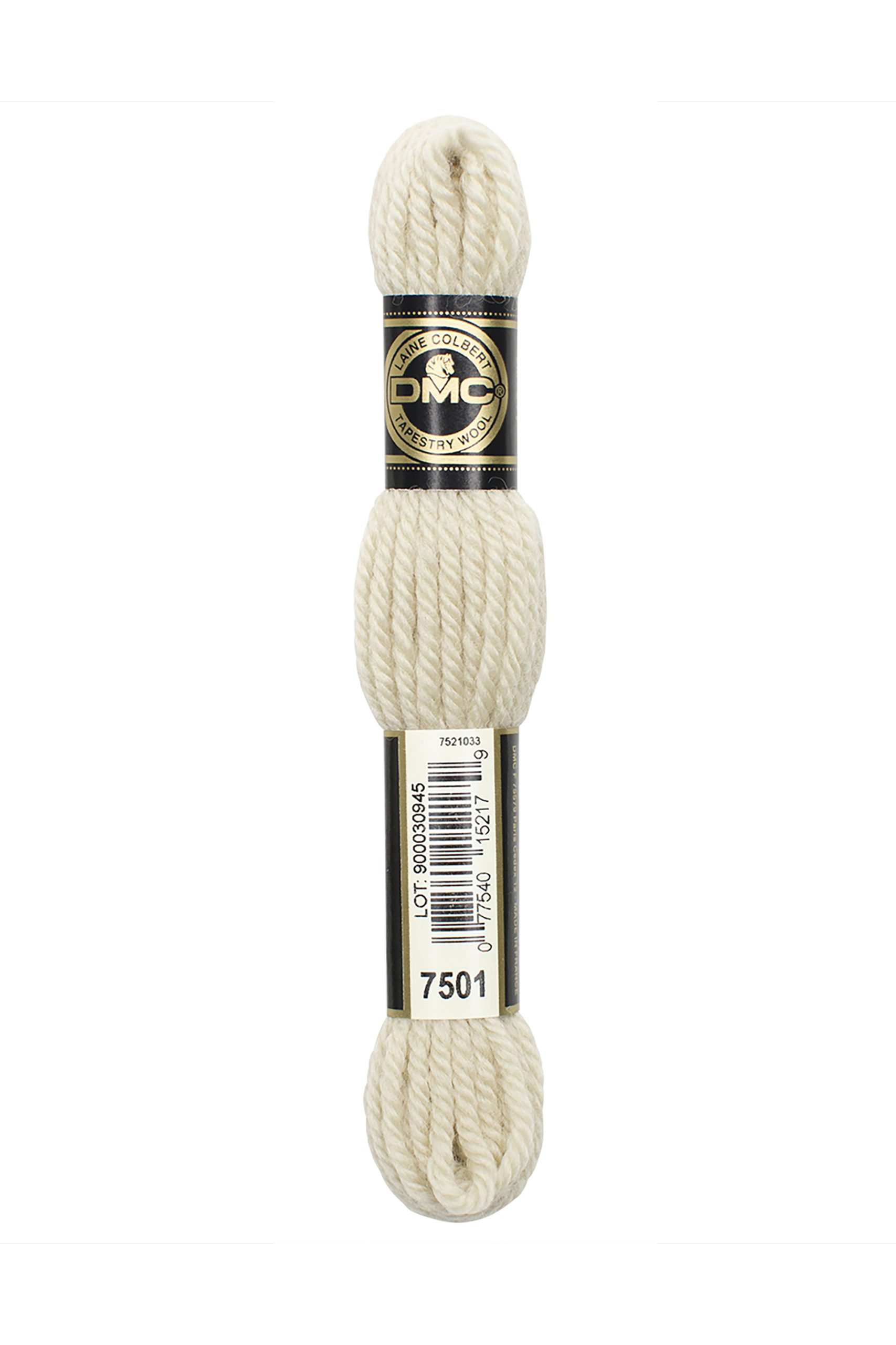 Lana Dmc Da Ricamo Colbert Colore 7501: Matassa di filato in lana naturale ideale per lavori a maglia e ricamo, disponibile in una vasta gamma di colori vivaci e sfumati. | Dematteis.it