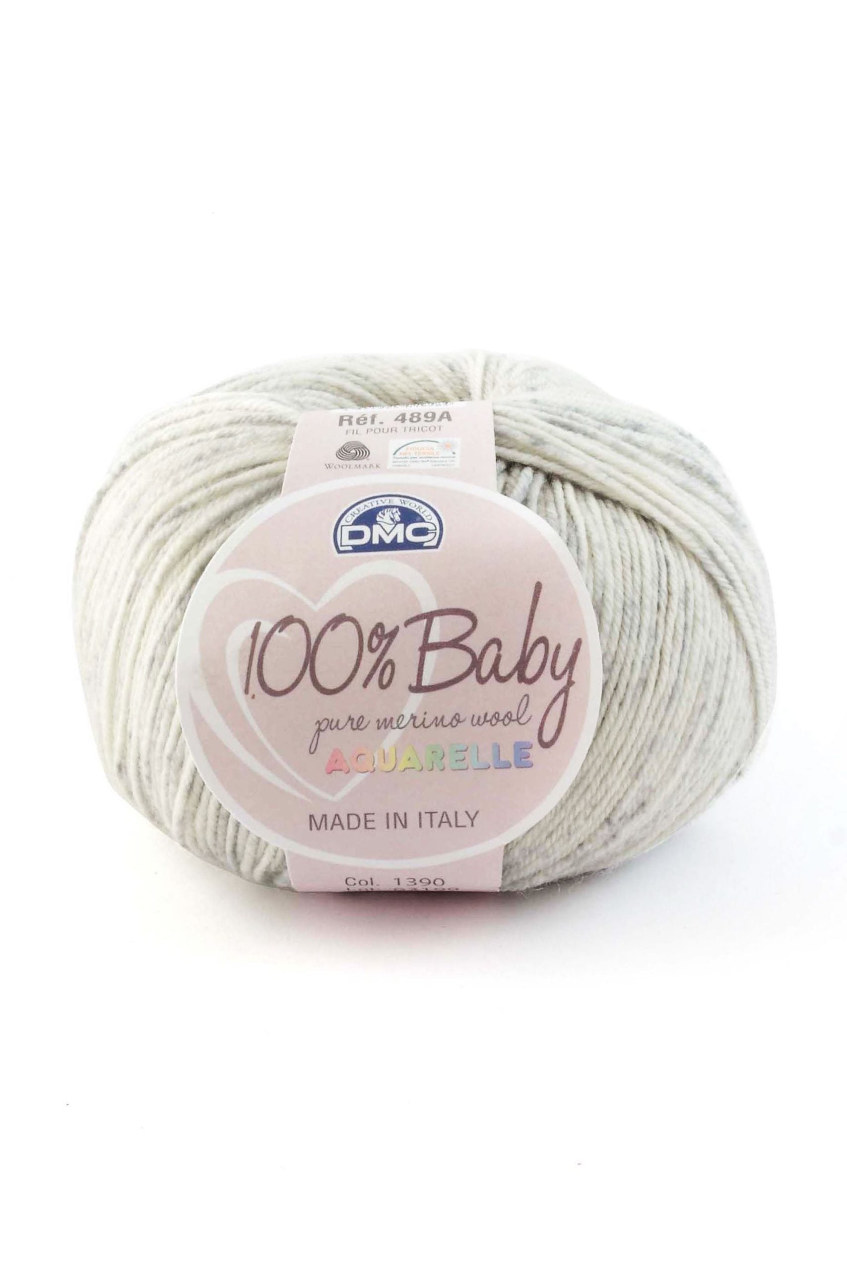 Lana Dmc 100% Baby Aquarelle Colore 1390