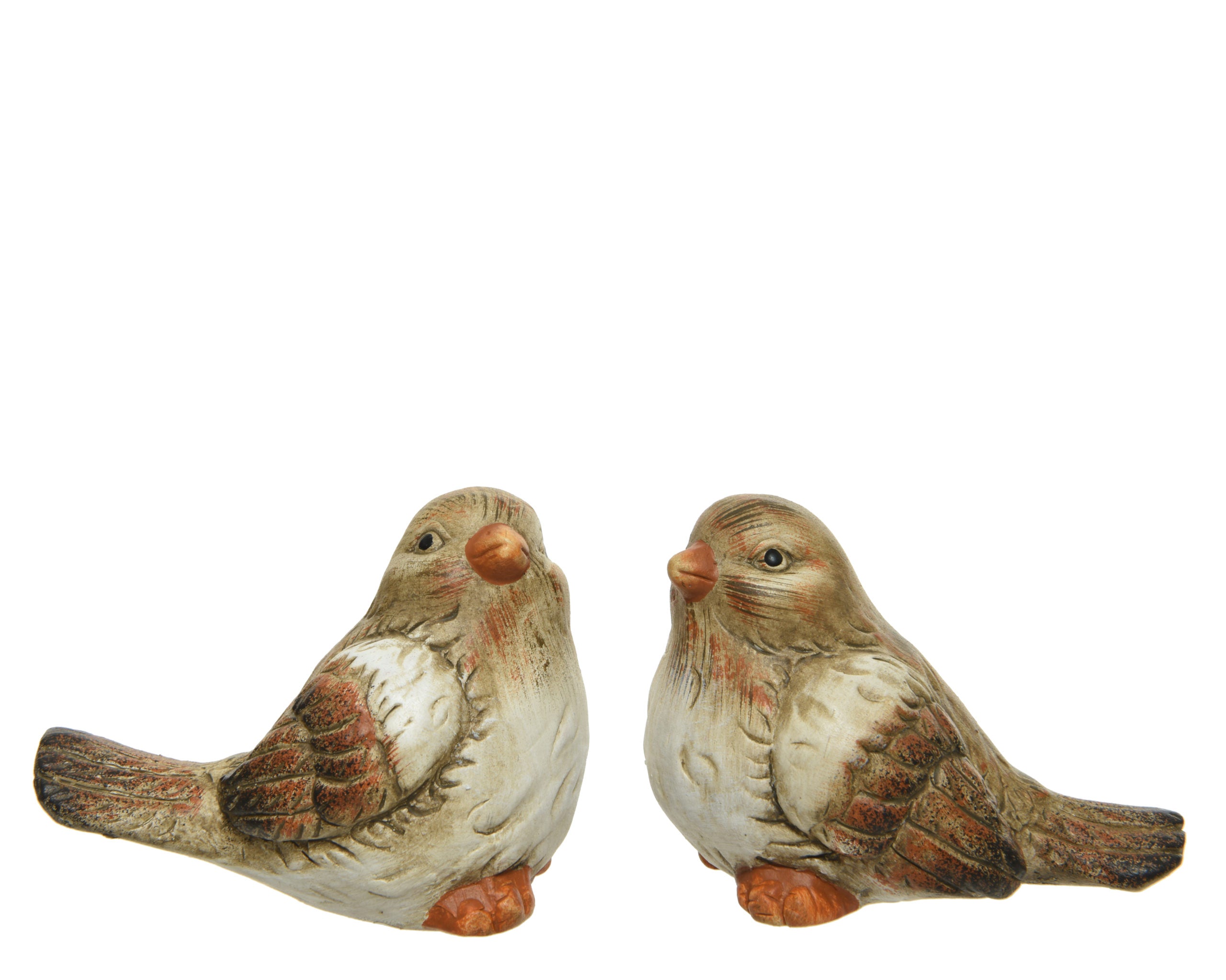 Uccellino Naturale Terracotta 9X5X7 Cm 1 Pezzo