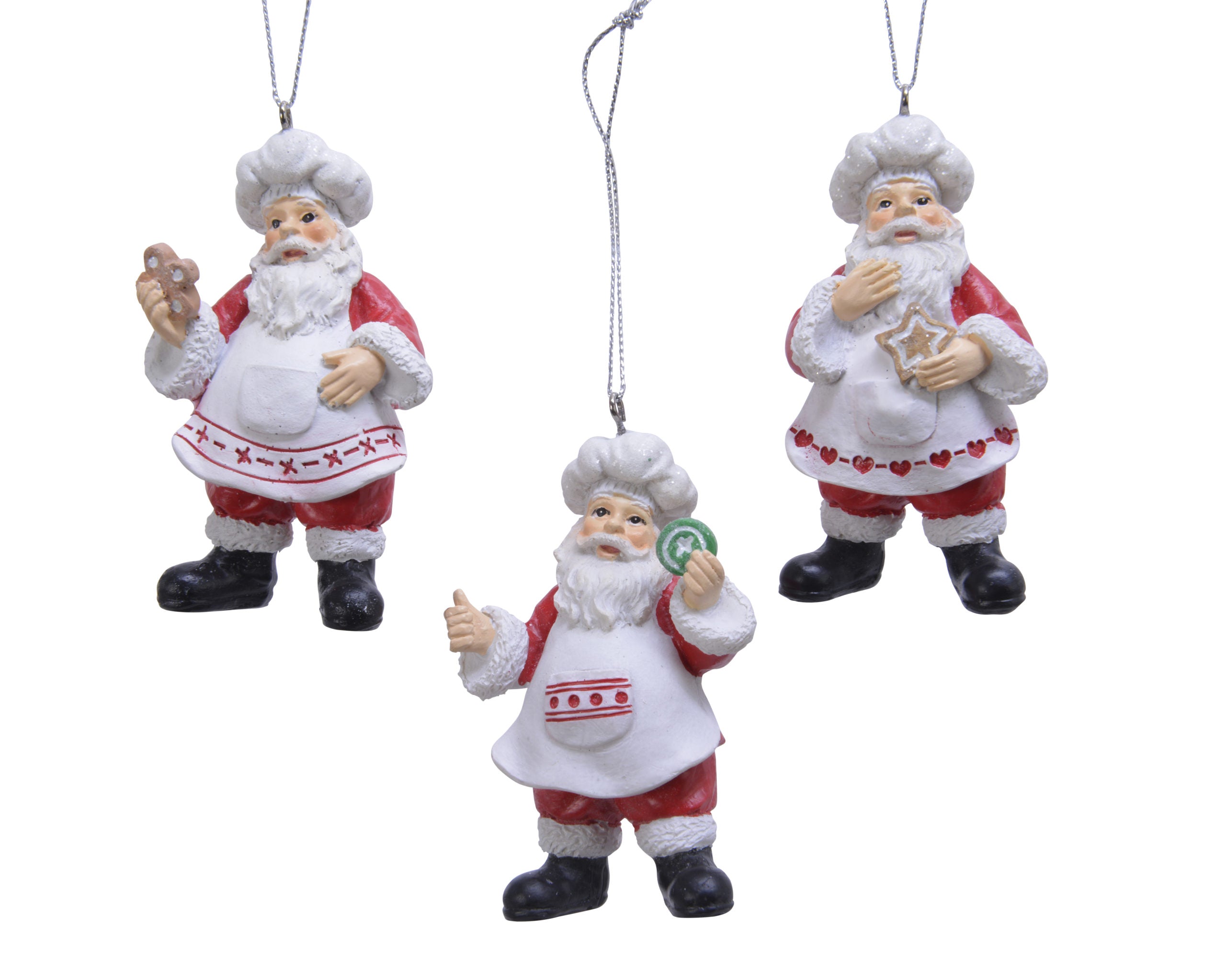 Babbo Natale Che Cucina 4X6X9 Cm 1 Pezzo