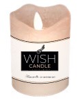 Wish Candle Led H10 D7 Cm Rosa