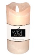 Wish Candle Led H15 D7 Cm Rosa