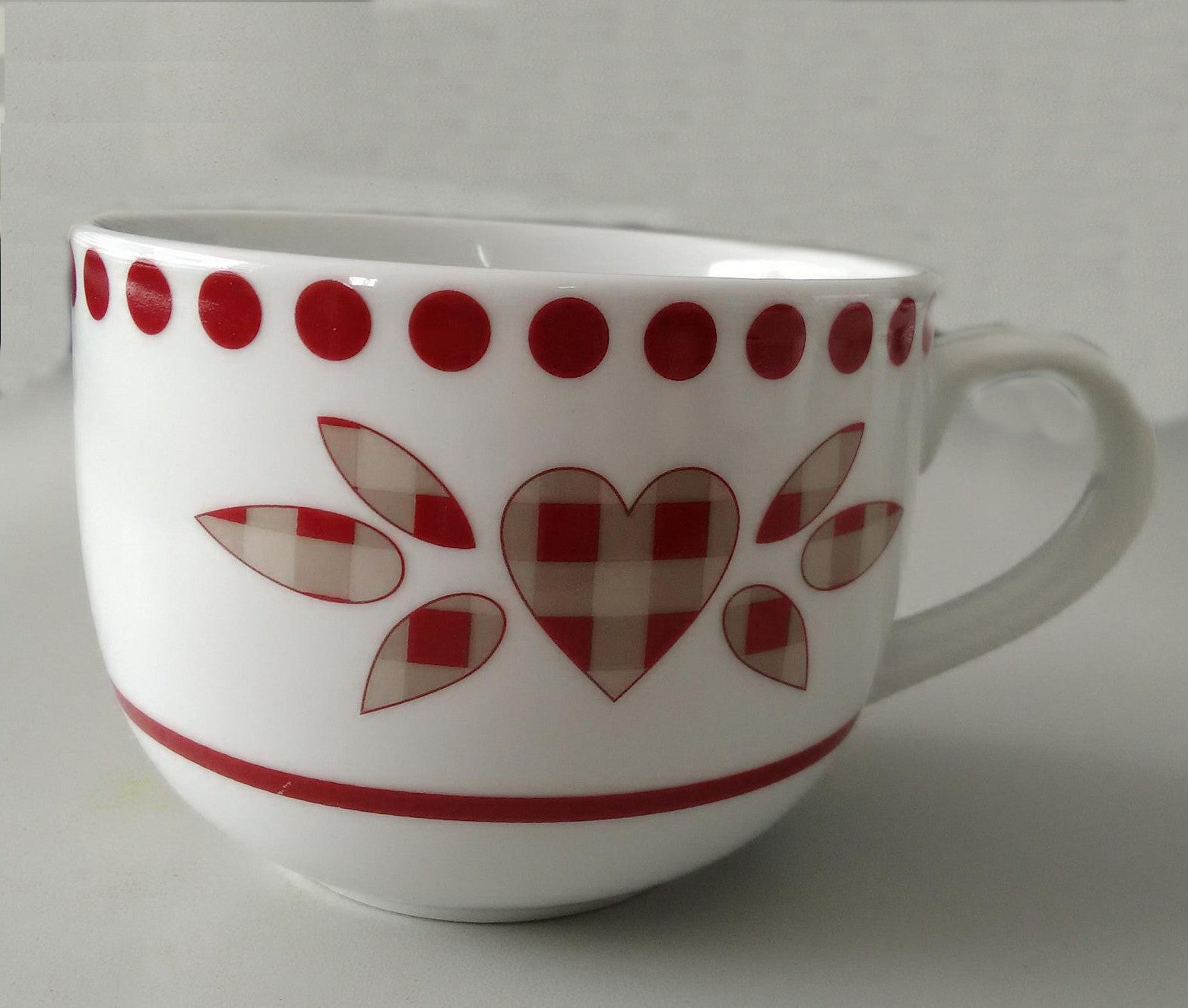 Montmartre Set 2 Tazza Jumbo Rosso