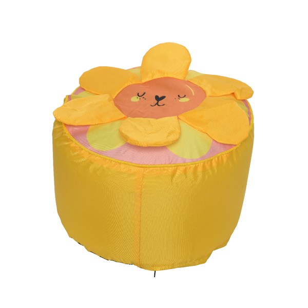 Pouf Bambino Con Fiore 34X24 Cm