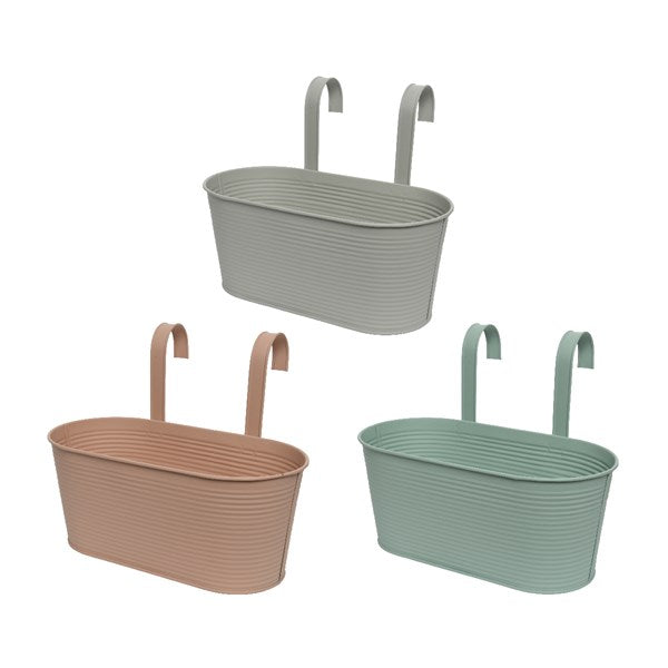 Vaso Portafiori Balcone 32X16X25 Cm 1 Pezzo