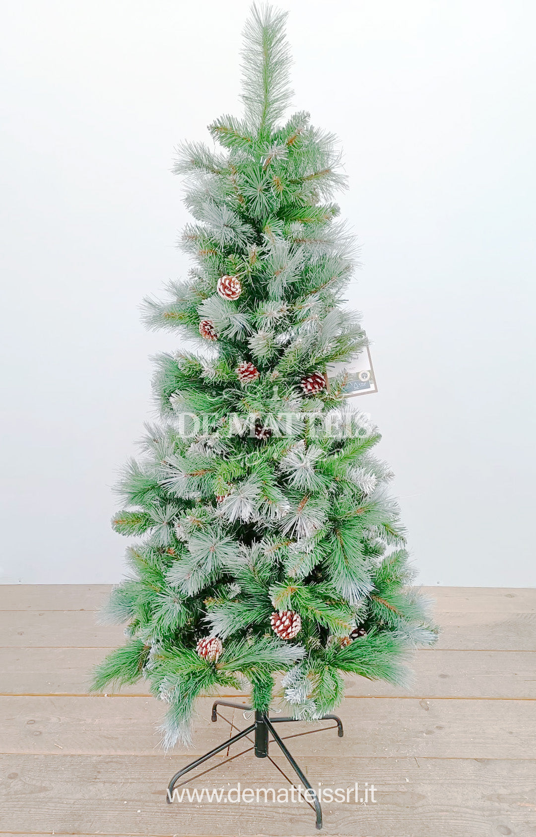 Albero Di Natale Norwich Pine 210 Cm Innevato