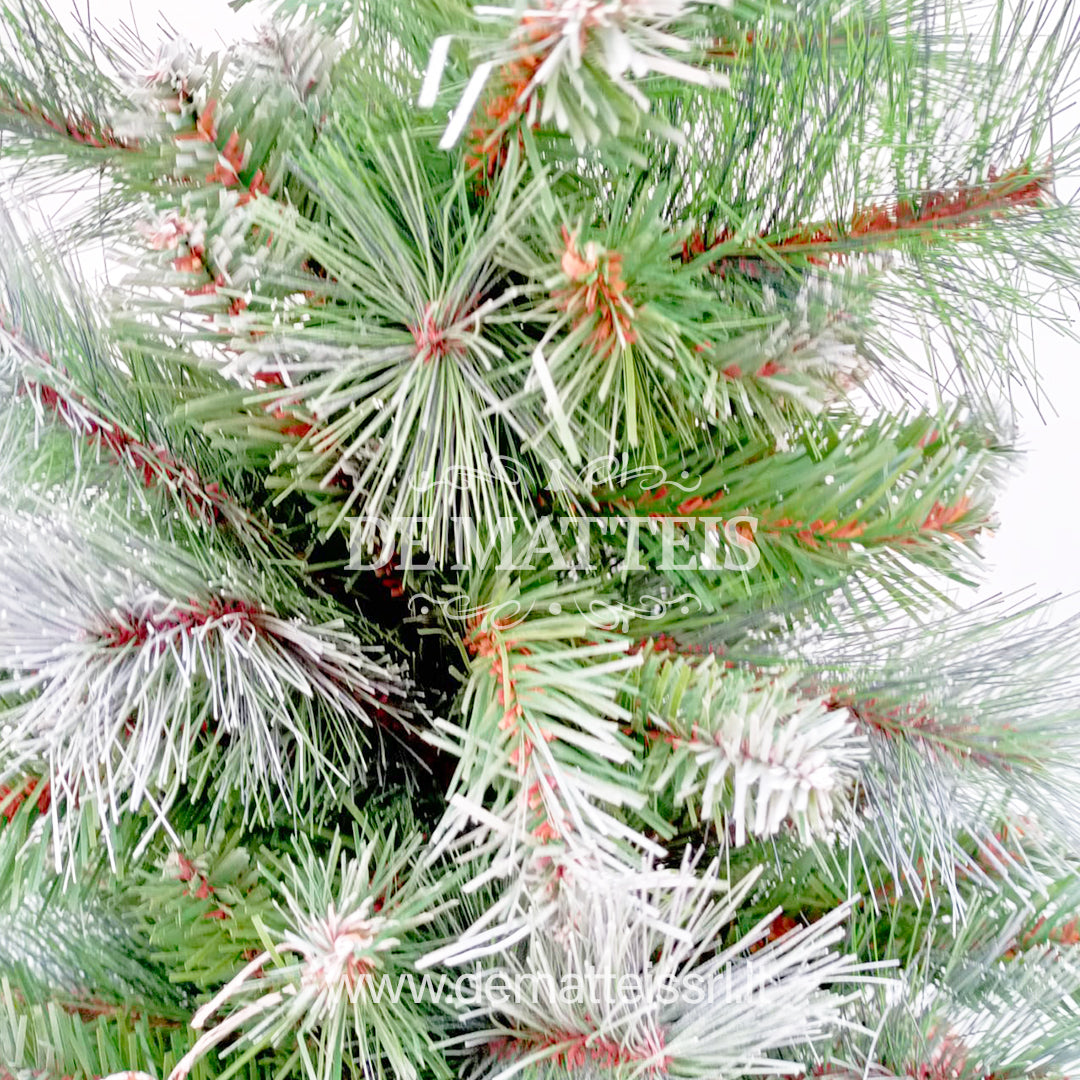 Albero Di Natale Norwich Pine 210 Cm Innevato