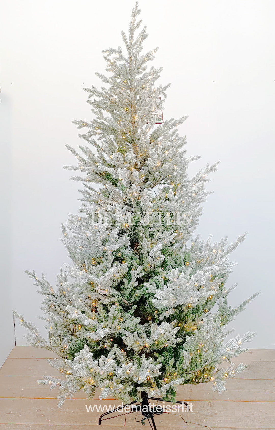 Albero Norway Innevato 900 Microled 210 Cm
