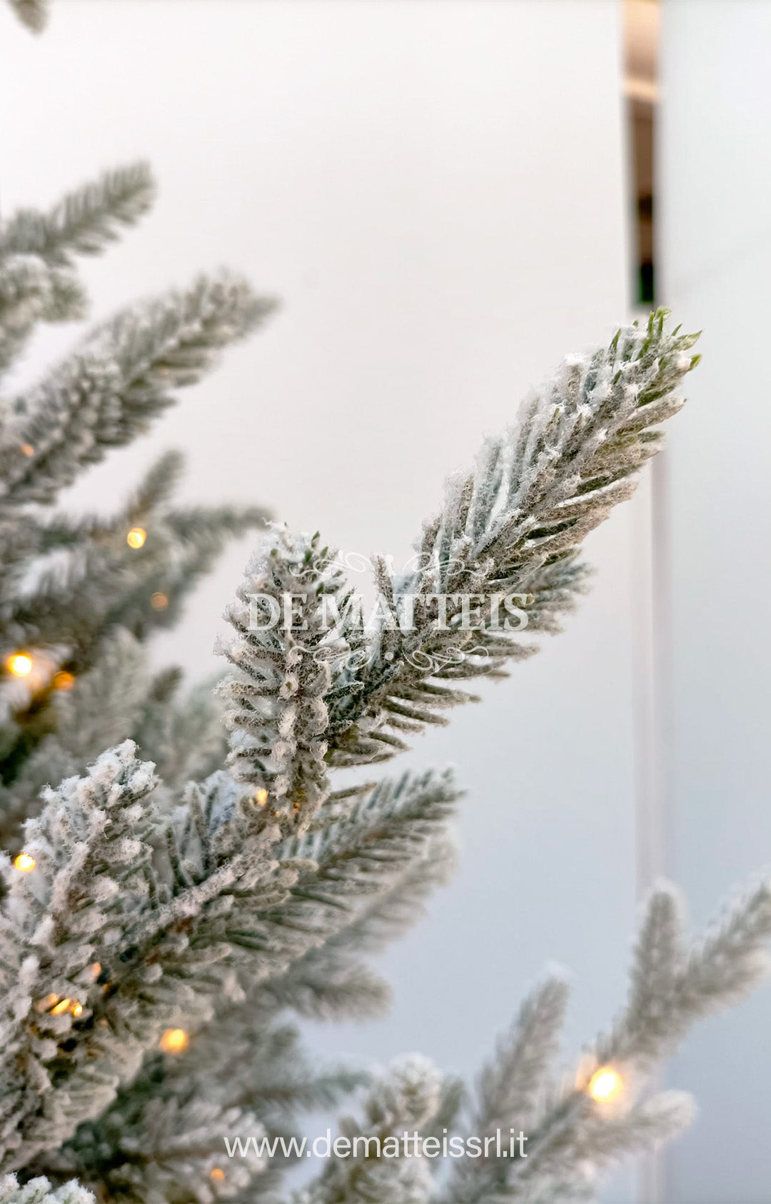 Albero Norway Innevato 900 Microled 210 Cm