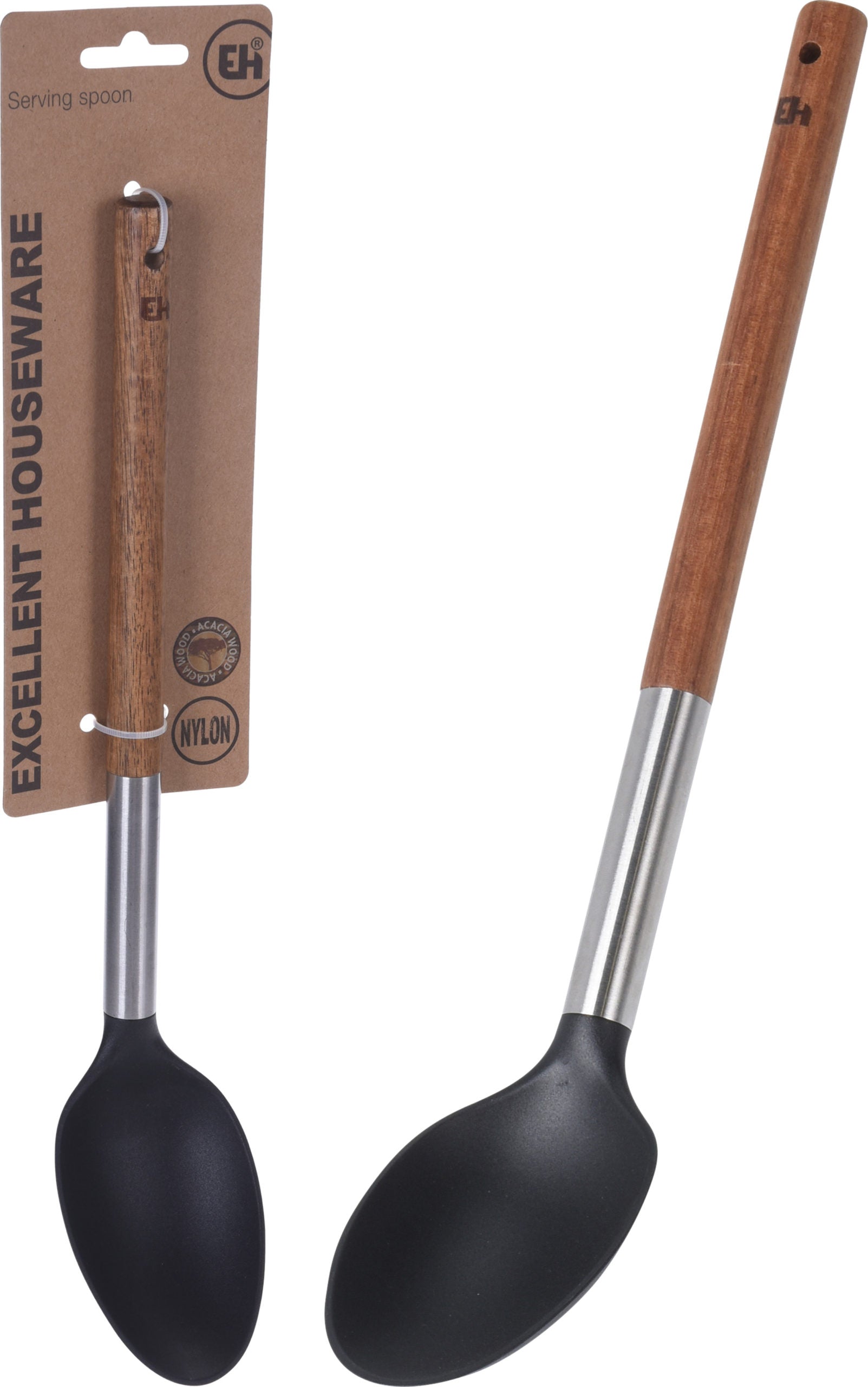 Cucchiaio Legno Nylon 34 Cm