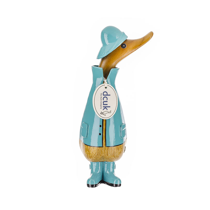 Anatra Legno Duck Company Impermeabile Blu