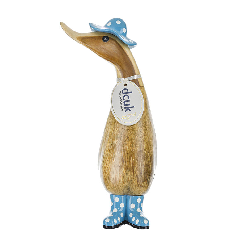 Anatra Legno Duck Company Pois Blu