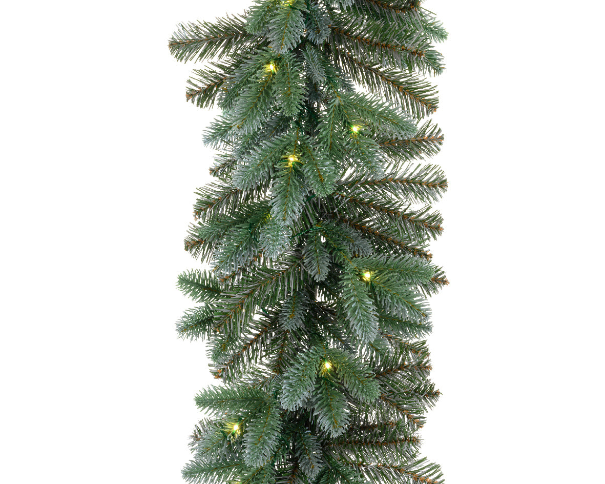 Festone Natalizio Trondheim 270 Cm 60 Microled - Dematteis.it