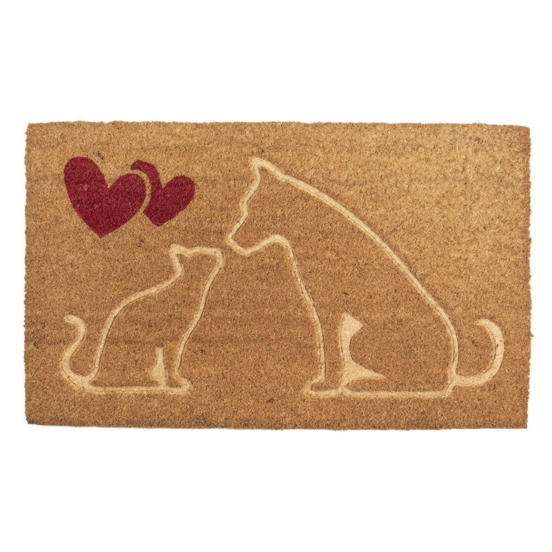 Zerbino Cocco 75X45X1 Cm Cane E Gatto