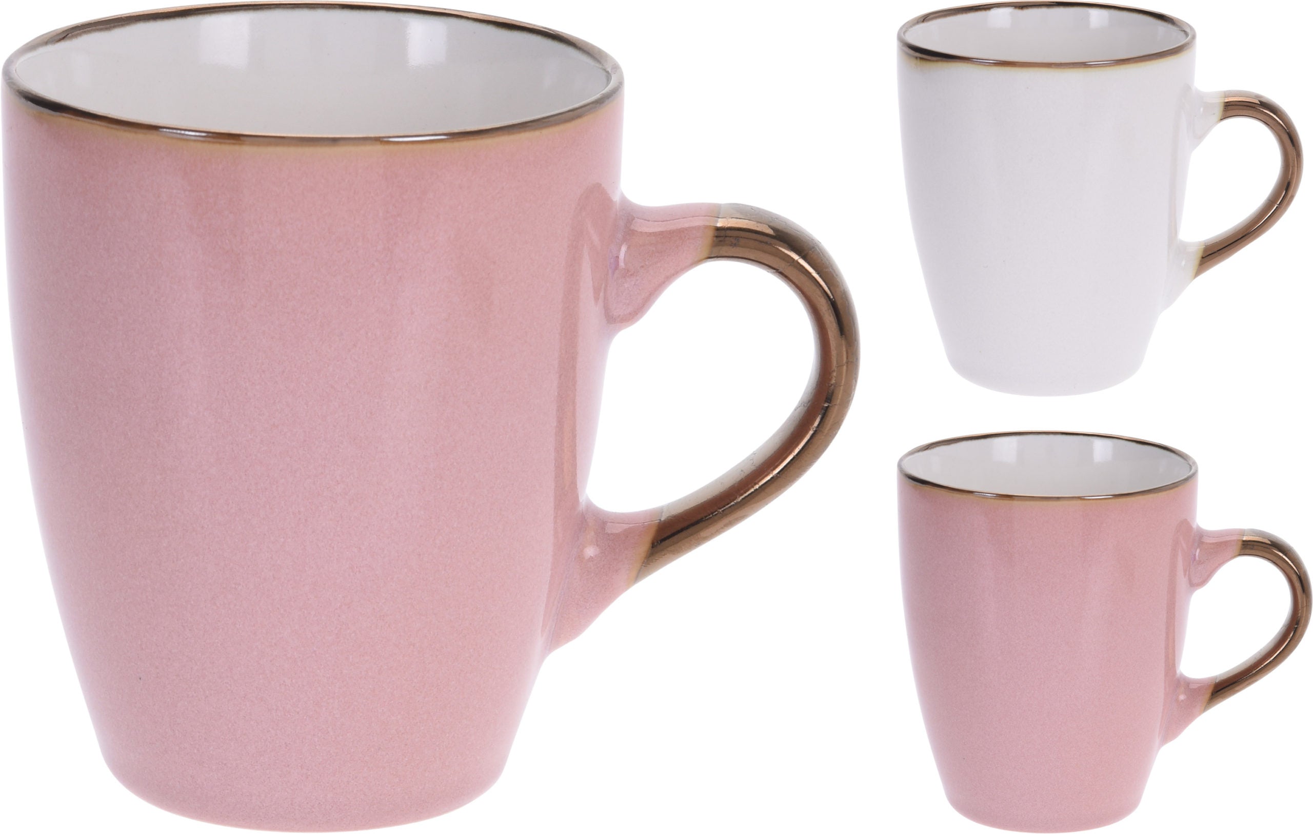 Mug Porcellana Rosa 1 Pezzo