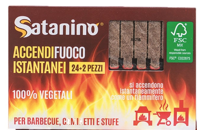 Accendifuoco Fiammifero 26 Cubi